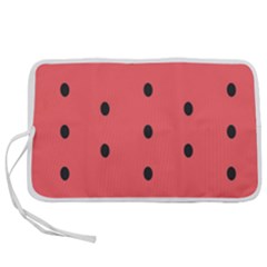 Watermelon Melon Fruit Healthy Food Meal Breakfast Lunch Juice Lemonade Summer Pen Storage Case (l) by Maspions