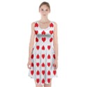 Heart Red Love Valentines Day Racerback Midi Dress View1