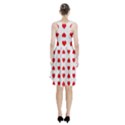 Heart Red Love Valentines Day Racerback Midi Dress View2