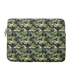 Camouflage Pattern 13  Vertical Laptop Sleeve Case With Pocket by goljakoff