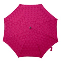 Pink Pattern, Abstract, Background, Bright, Desenho Hook Handle Umbrellas (medium) by nateshop