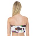 Fish Abstract Colorful Bandeau Top View2