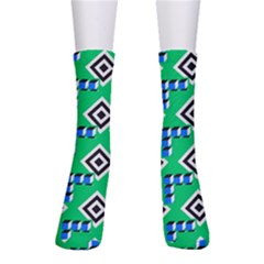 Beauitiful Geometry Crew Socks by Sparkle