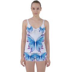 Butterfly-drawing-art-fairytale  Tie Front Two Piece Tankini by saad11