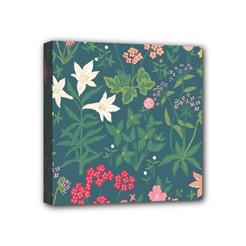 Spring Small Flowers Mini Canvas 4  X 4  (stretched) by AlexandrouPrints