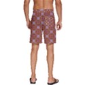 Illustrations Background Pattern Mandala Seamless Men s Beach Shorts View4