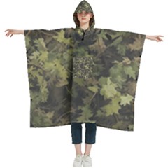 Camouflage Military Women s Hooded Rain Ponchos by Ndabl3x