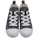 Monochrome Mirage Kids  Mid-Top Canvas Sneakers View1