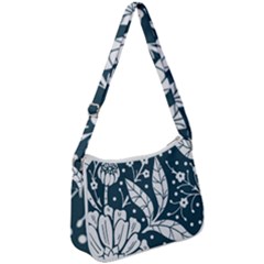 Spring Pattern Zip Up Shoulder Bag by AlexandrouPrints