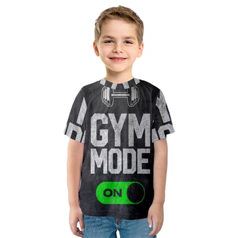 Gym Mode Kids  Sport Mesh T-shirt by Store67