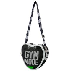 Gym Mode Heart Shoulder Bag by Store67