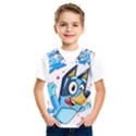 super bluey Kids  Basketball Tank Top View1