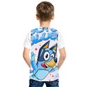 super bluey Kids  Basketball Tank Top View2