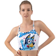 Super Bluey Mini Tank Bikini Top by avitendut