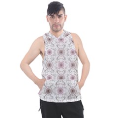 Pattern Texture Design Decorative Men s Sleeveless Hoodie by Grandong