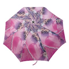 Texture Pink Pattern Paper Grunge Folding Umbrellas by Ndabl3x