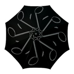 Eighth Note 8e245177-3b01-46c5-8203-b2dfeddb6d62 Golf Umbrellas by RiverRootz