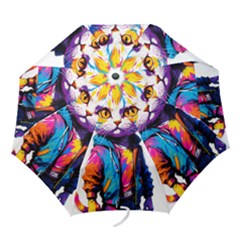 Wild Cat Folding Umbrellas by Sosodesigns19