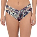 Paisley Print Musical Notes8 Double Strap Halter Bikini Bottoms View1