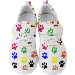 Pawprints Paw Prints Paw Animal Men s Velcro Strap Shoes by Apen