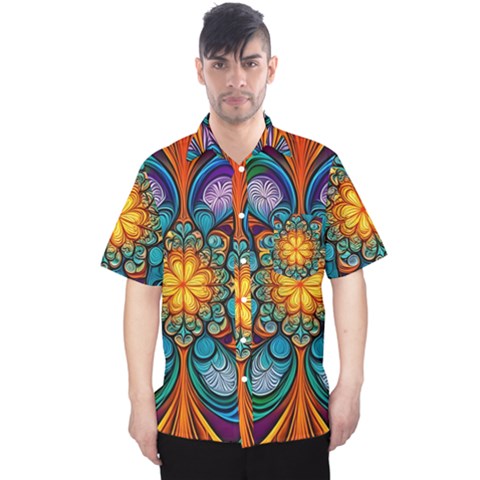 Pattern 2 Men s Hawaii Shirt by 2607694