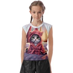 Cat 2 Kids  Raglan Cap Sleeve T-shirt by 2607694a