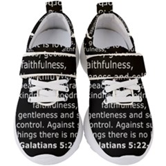 Galatians 5 Kids  Velcro Strap Shoes by RiverRootz