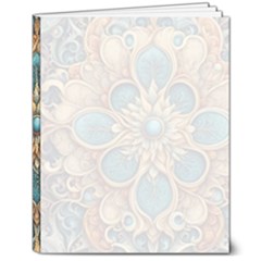 Pattern 1 Muster 7a 8  X 10  Hardcover Notebook by 2607694c