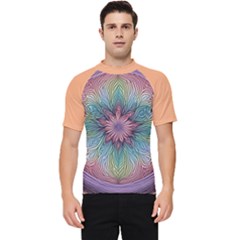 Orange3 Pattern 4 Men s Short Sleeve Rash Guard by 2607694c