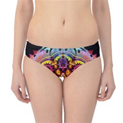 Pink Florales Muster Hipster Bikini Bottoms by 2607694c