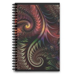 Gelb Fractal 5 5  X 8 5  Notebook by 2607694c