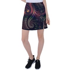 Gelb Fractal Tennis Skirt by 2607694c