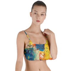 Wall Art Layered Top Bikini Top  by Azkajaya