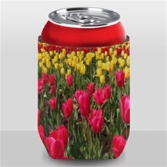 Yellow Pink Red Flowers Can Holder by Azkajaya