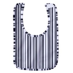 Barcode Pattern Baby Bib by Ket1n9