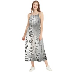 Science Formulas Boho Sleeveless Summer Dress by Ket1n9