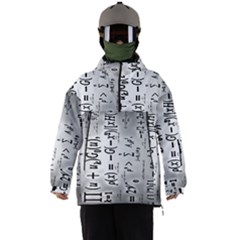 Science Formulas Men s Ski And Snowboard Waterproof Breathable Jacket by Ket1n9