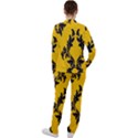 Yellow Regal Filagree Pattern Casual Jacket and Pants Set View2