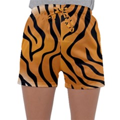 Tiger Skin Pattern Sleepwear Shorts by Ket1n9