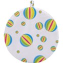 Balloon Ball District Colorful Round Trivet View2