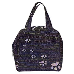 Footprints Path Mystery Unknown Boxy Hand Bag by Paksenen