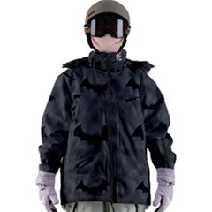 Halloween Background Halloween Scene Women s Zip Ski And Snowboard Waterproof Breathable Jacket by Ket1n9