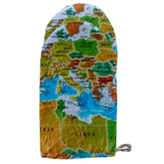 World Map Microwave Oven Glove by Ket1n9