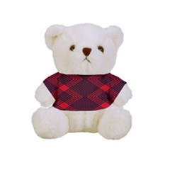 Pattern Black Red Full Print Cuddly Teddy Bear by 2607694c