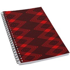 Rot Dunkel 5 5  X 8 5  Notebook by dedoma