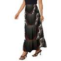 fractal eye Tiered Ruffle Maxi Skirt View2