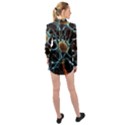 Organism Neon Science Long Sleeve Chiffon Shirt View2