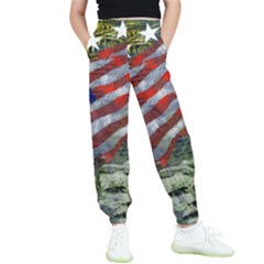 Usa United States Of America Images Independence Day Kids  Joggers by Ket1n9