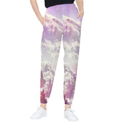 Clouds Multicolor Fantasy Art Skies Women s Tapered Pants by Ket1n9