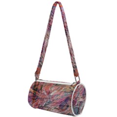 Abstract Summer Flow Mini Cylinder Bag by kaleidomarblingart